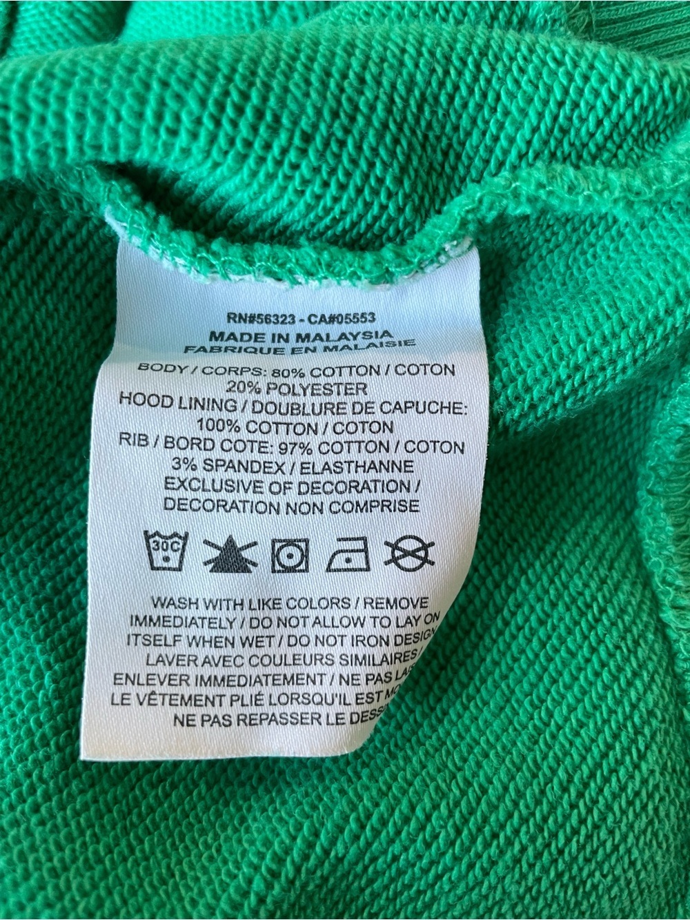 Air Jordan Hoodie Sweatshirt Green with Pink Script Medium - Picture 7 of 7